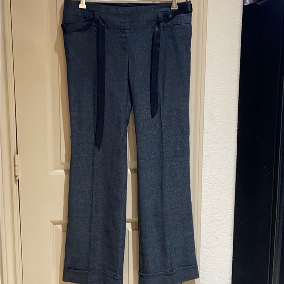 CR signature Pants - CR signature Dress pants with ribbon belt